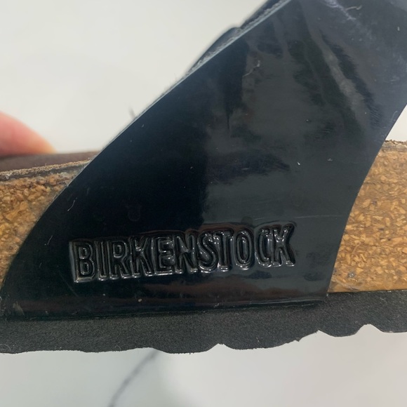 Birkenstocks Gizeh Black Thong‎ Sandal Black Size 7 -7.5 - Picture 9 of 9